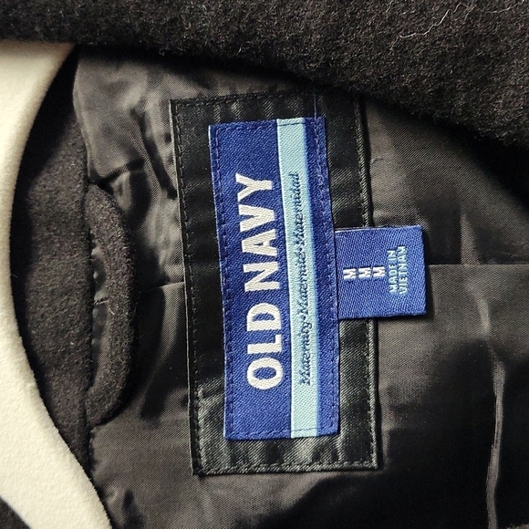 EUC Old Navy maternity 3 button pea coat - Picture 2 of 5